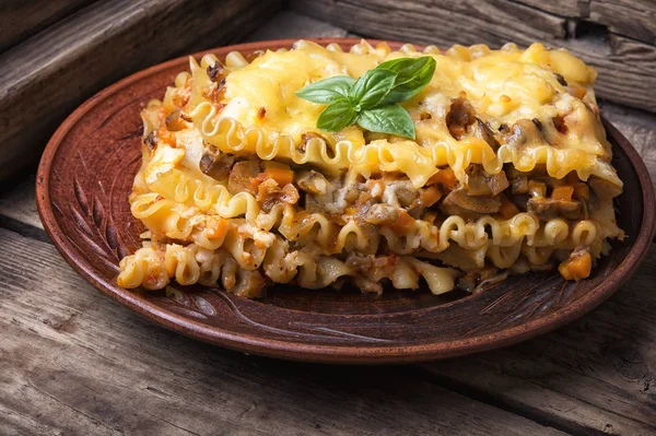 Tradiční italské lasagne — Stock fotografie