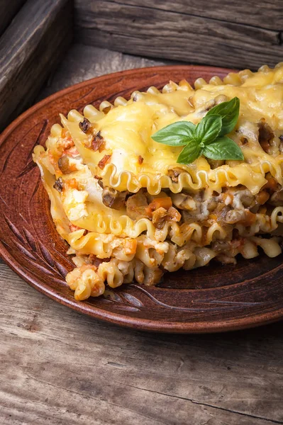 Italian traditional lasagna — Stock Photo, Image