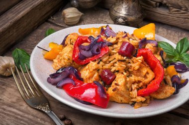 Baharatlı Creole Jambalaya