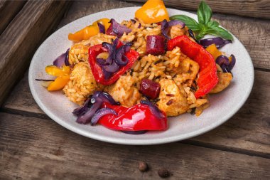 Baharatlı Creole Jambalaya