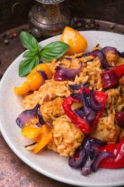 Baharatlı Creole Jambalaya