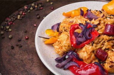 Baharatlı Creole Jambalaya