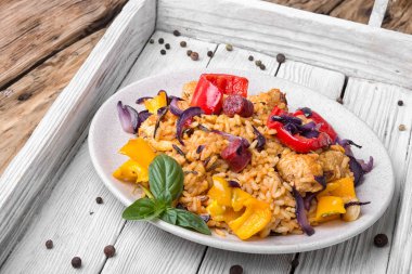 Baharatlı Creole Jambalaya