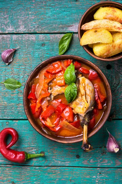 Macar mutfağı lecso tabak