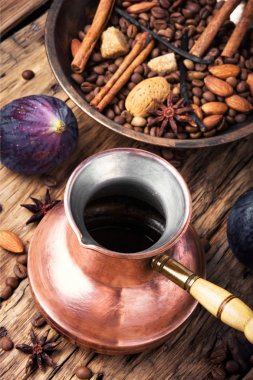 kahve çekirdekleri ve mix baharat