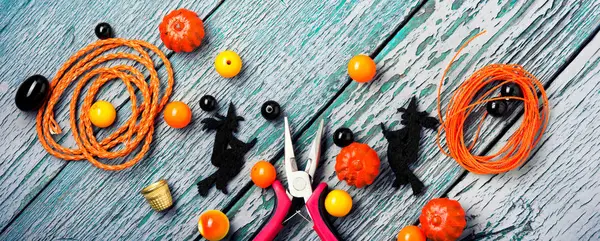 Fare gioielli per Halloween — Foto Stock