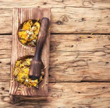 Kurutulmuş şifalı bitkiler