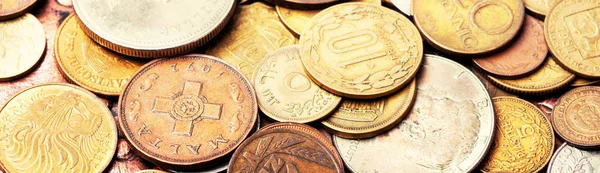 Stare monety, Numizmatyka — Zdjęcie stockowe