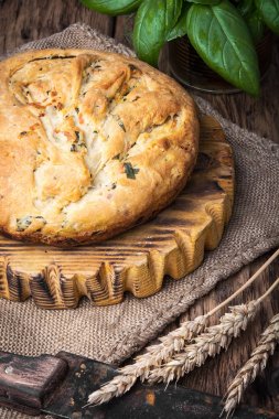 Güzel kokulu pişmiş ekmek