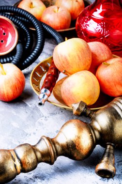 Shisha nargile apple ile