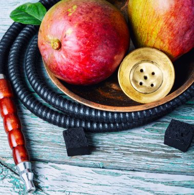 Mango aroması ile Asya tütün nargile