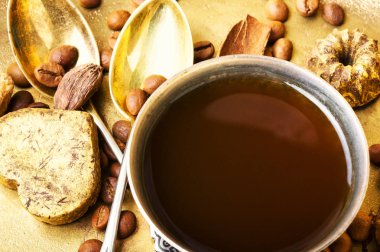 kahve fincanı tatlılar