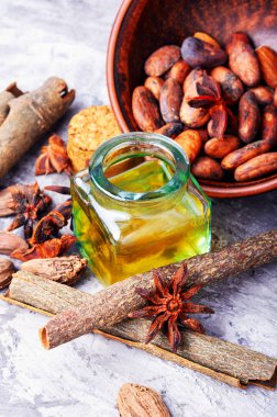 Şişe temel tarçın yağı