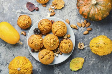 Sonbahar balkabağı kekleri