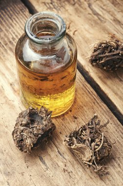 Bitkisel tentür şişe