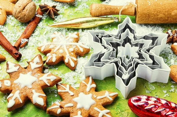 Simbolo saporito biscotti di Natale — Foto Stock