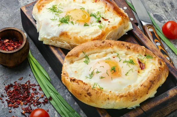 Khachapuri - plat géorgien — Photo