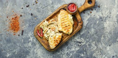 ızgara sağlıklı tavuk göğsü