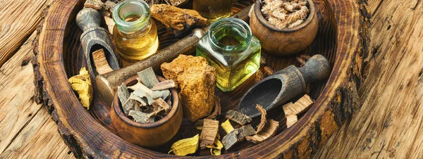 Natural herbs medicine — Stock Photo, Image
