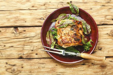 Kuşbaşı ve pastırma ile doldurulmuş lezzetli fileto eti.