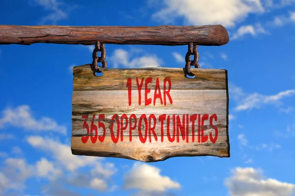Oportunidades de 1 año 365 —  Fotos de Stock
