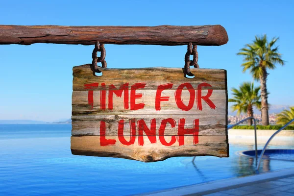 Dags för lunch — Stockfoto