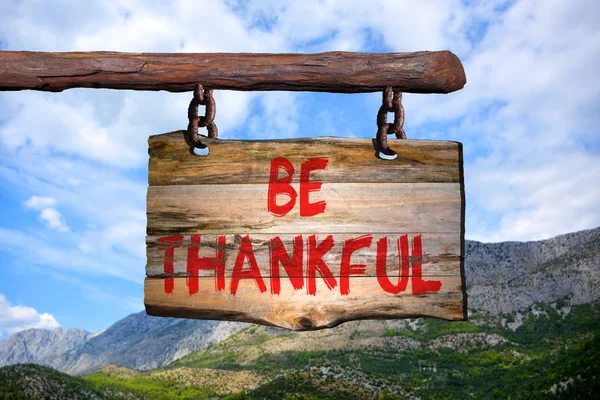 Be thankful — Stock Photo, Image