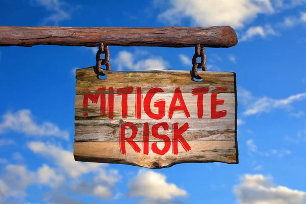 Mitigate risk — Stock Photo, Image