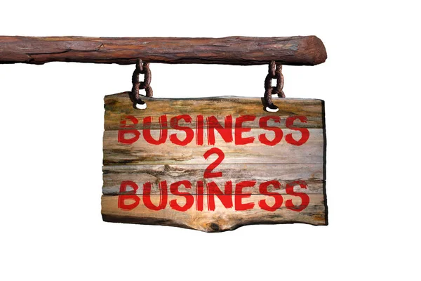 Negócios 2 Negócios — Fotografia de Stock