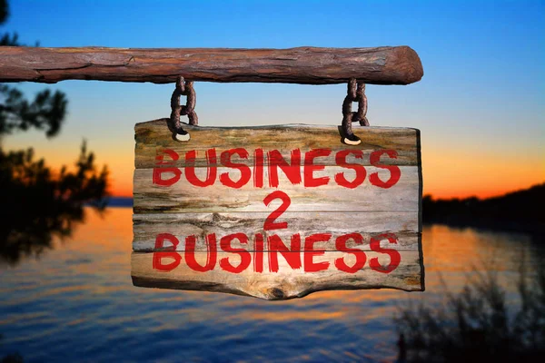 Obchodní 2 business — Stock fotografie