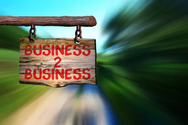 Obchodní 2 business — Stock fotografie