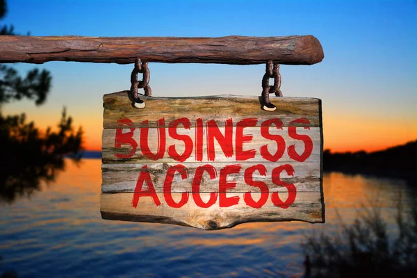 Бізнес доступу — стокове фото