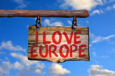 Europe motivasyonel ifade işareti severim