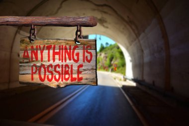 Bir şey mümkün motivasyon ifade işarettir