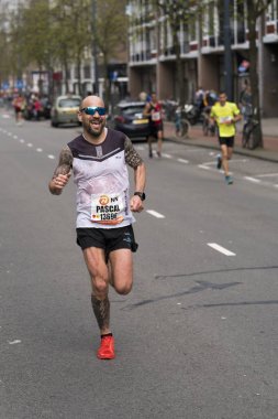 Marathon runner Pascal clipart