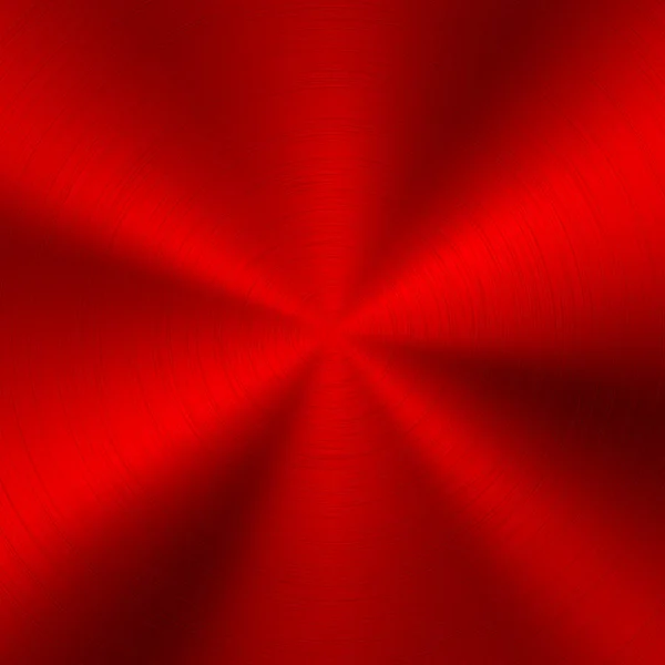Röd teknik metall bakgrund — Stock vektor
