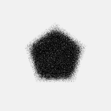 Siyah tasarlamak teknoloji geometrik rozeti