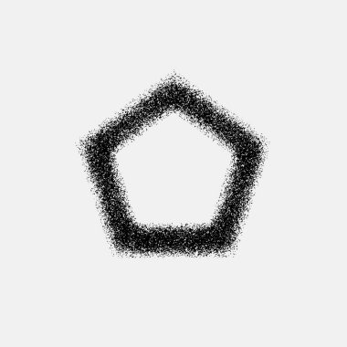 Siyah tasarlamak teknoloji geometrik rozeti