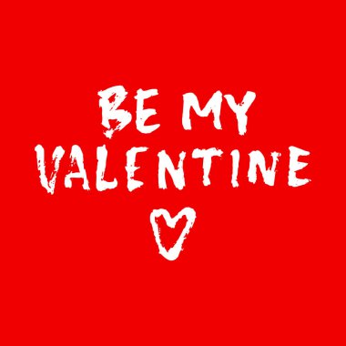 Sevgililer günü yazı rozeti