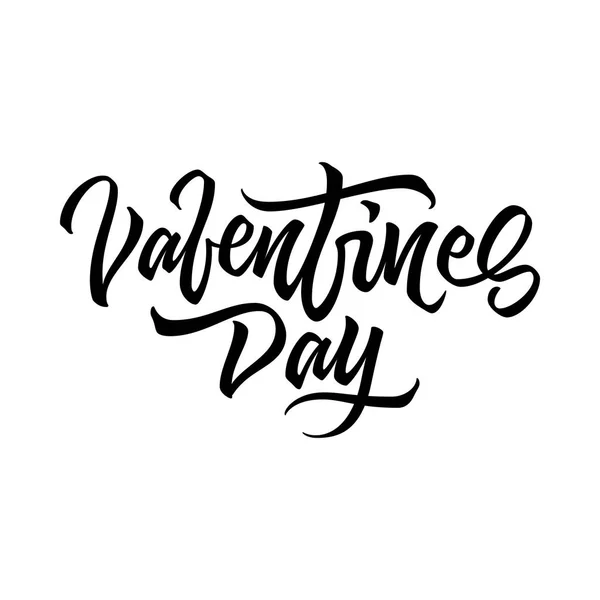 Valentinstag-Schriftzug — Stockvektor
