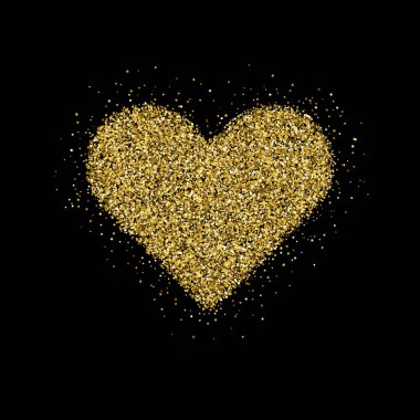 Altın glitter Noel ağacı