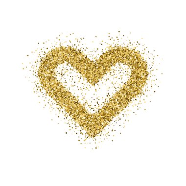 Altın glitter Noel ağacı