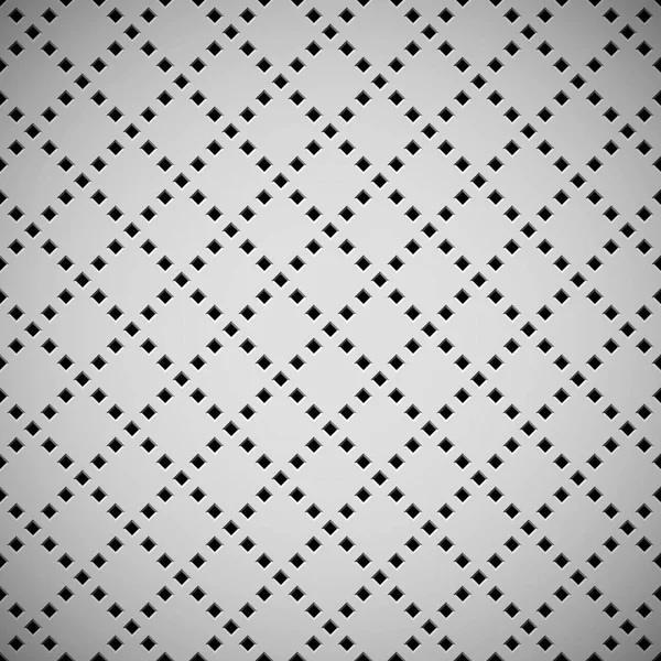 Fond blanc avec motif perforé — Image vectorielle