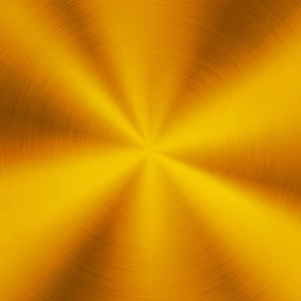 Zlaté kovové pozadí — Stockový vektor