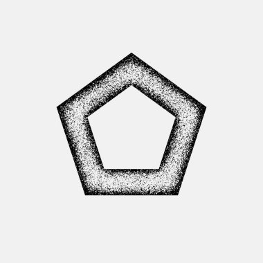 Siyah tasarlamak teknoloji geometrik rozeti