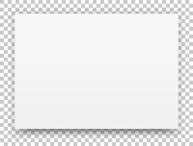 A2 Beyaz Poster Mock-up