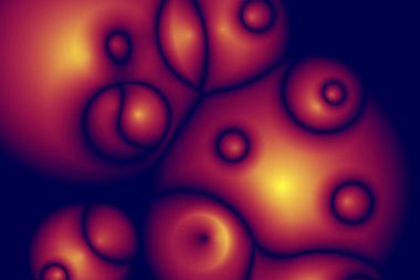 Turuncu soyut fütüristik artalanları