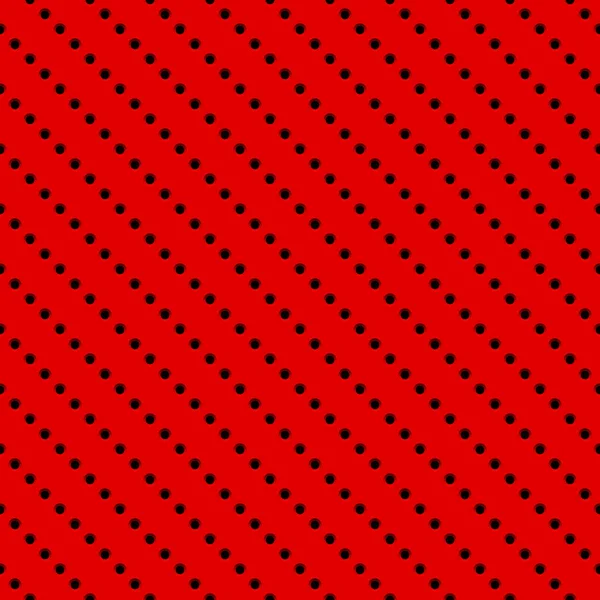 Fond rouge avec motif perforé — Image vectorielle