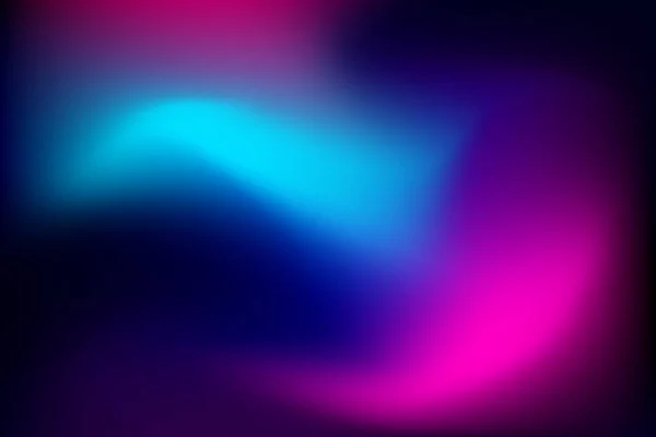 Abstraktní gradient pozadí s neonově zářivými barvami — Stockový vektor