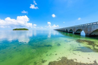 Uzun köprü, Florida Keys, Florida, ABD